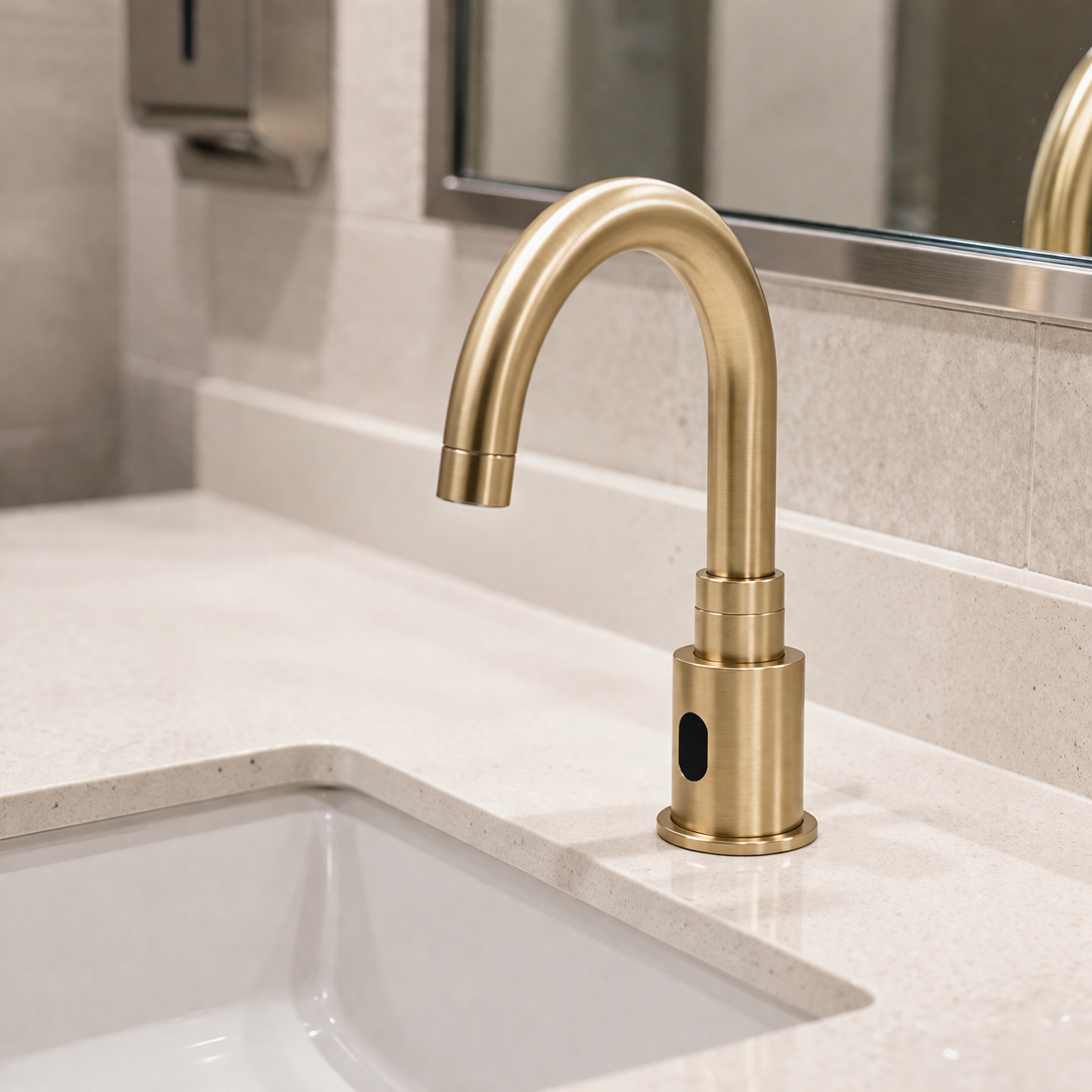 BathSelect BS1095GM-SF commercial sensor faucet